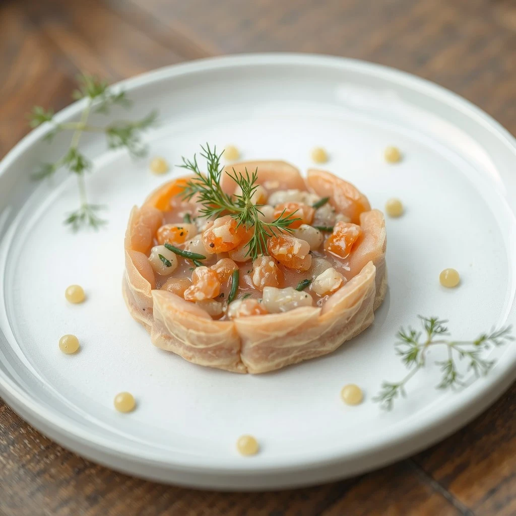 Saumon fumé et tartare