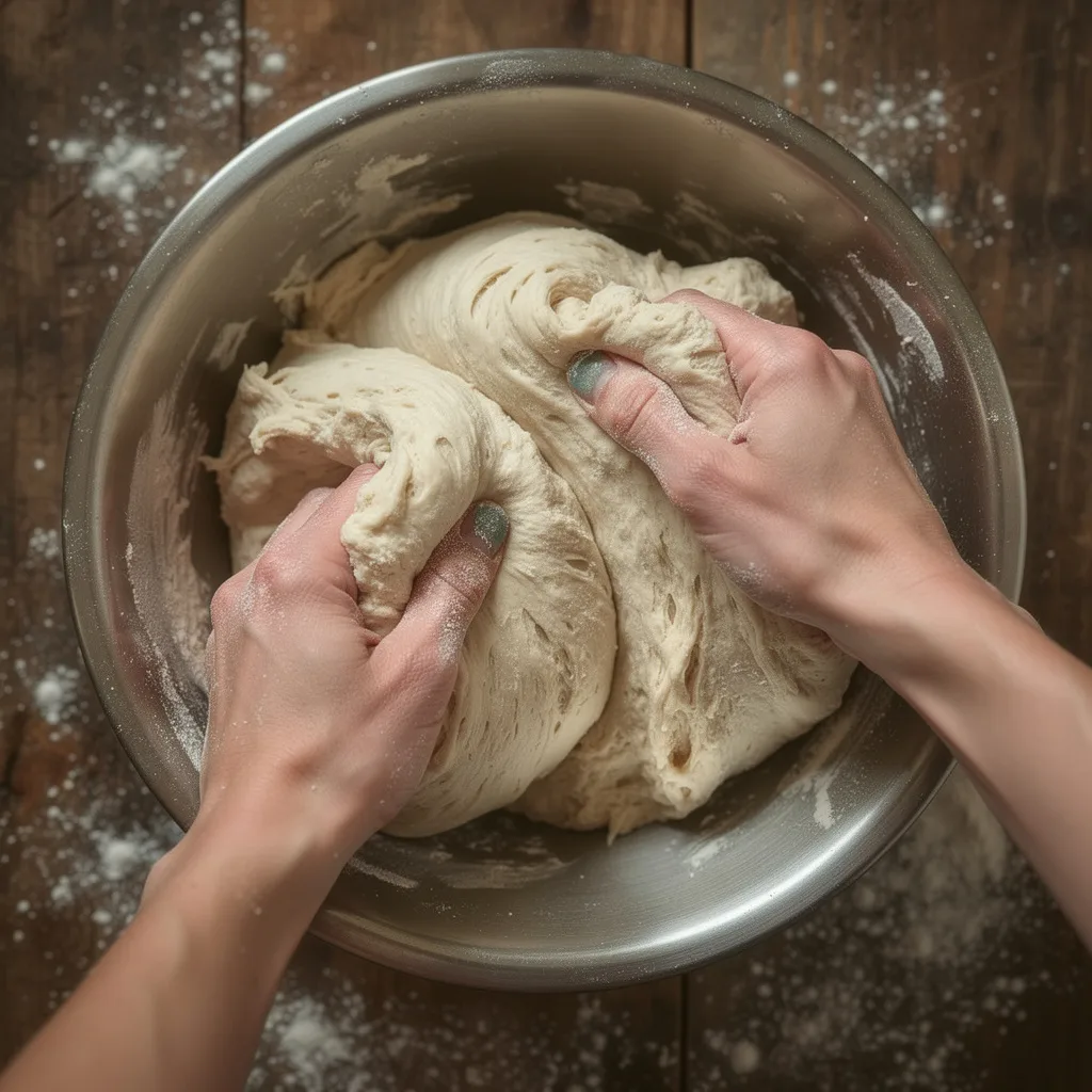 Préparation de la pâte