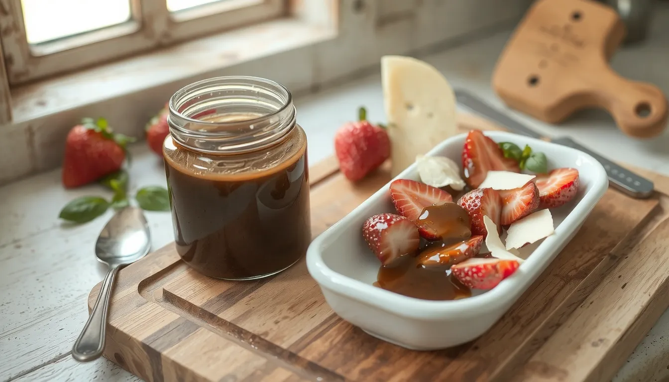 crème de balsamique utilisation
