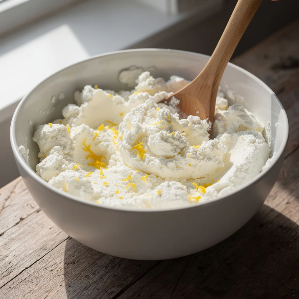 Mélange ricotta