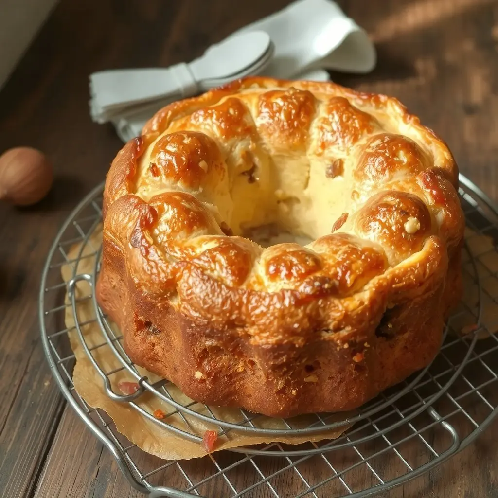Kouglof doré démoulé