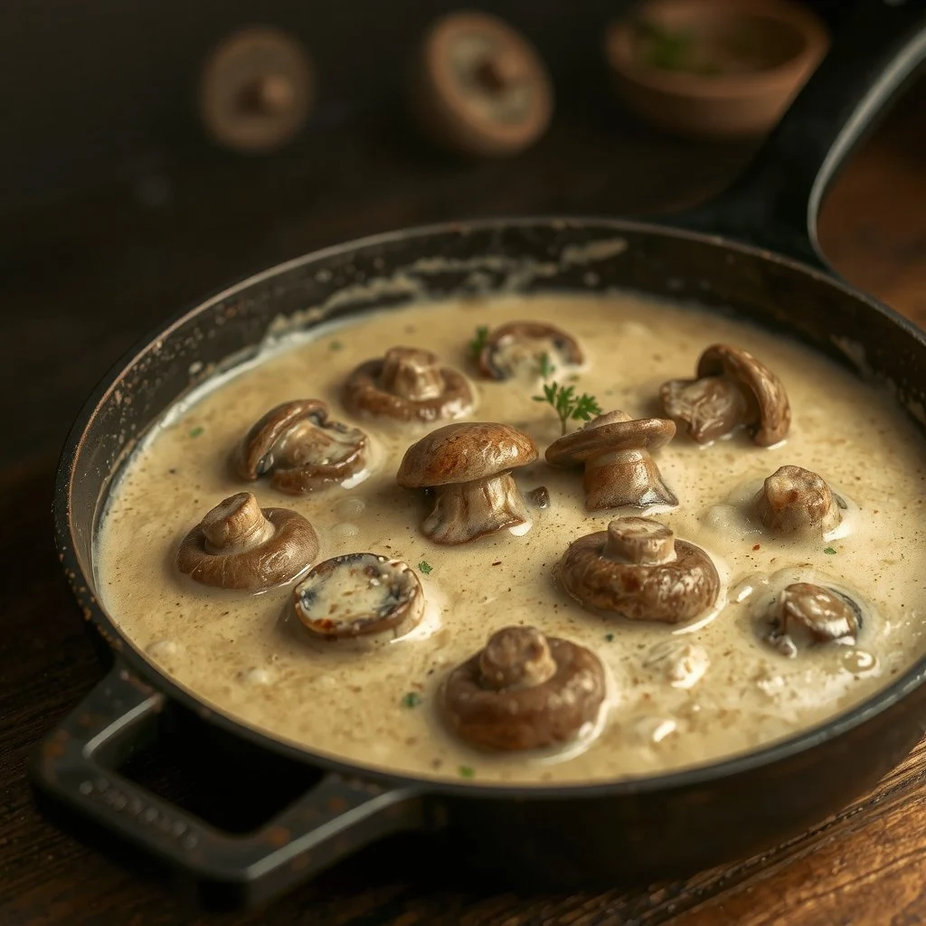 Sauce crémeuse