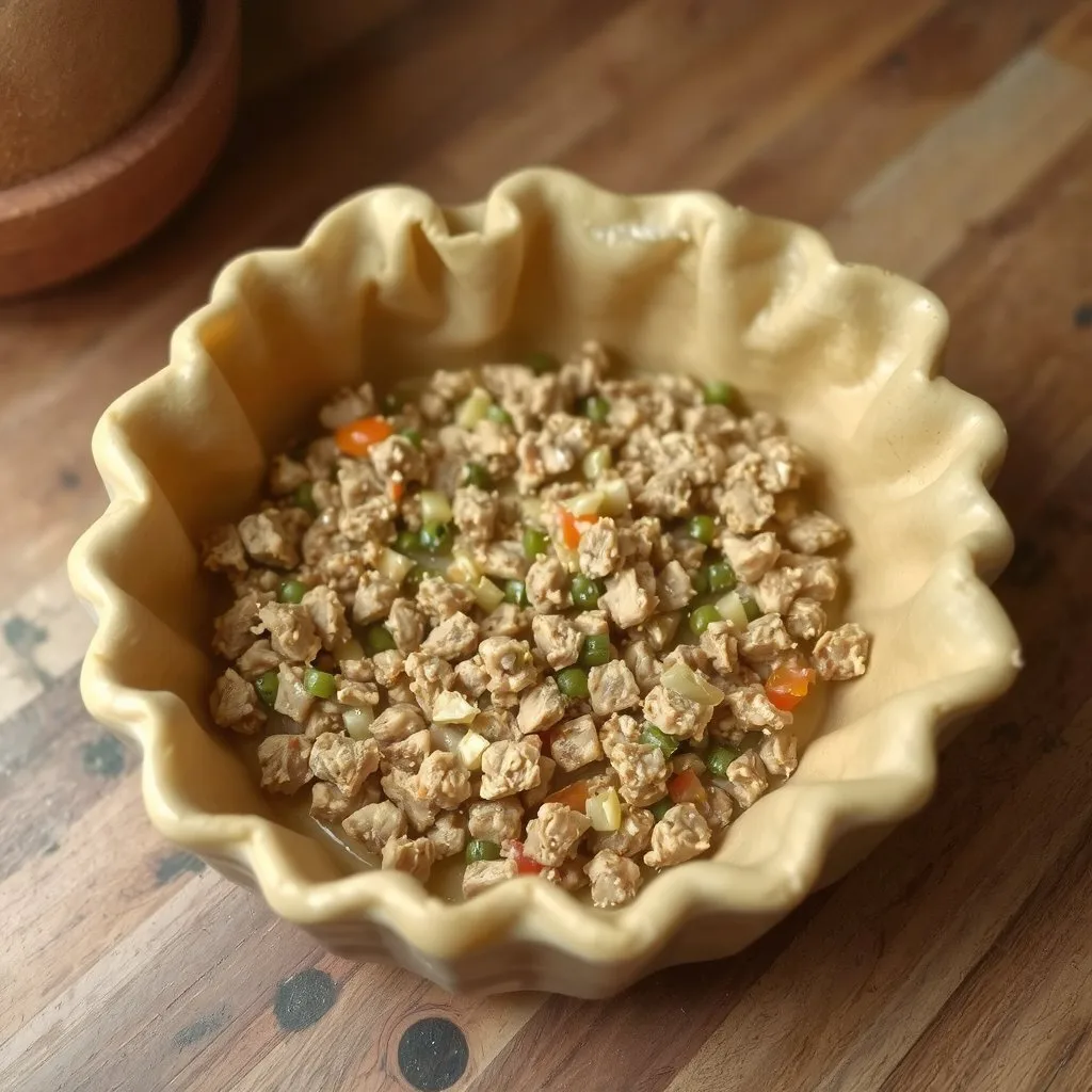 Montage du pâté