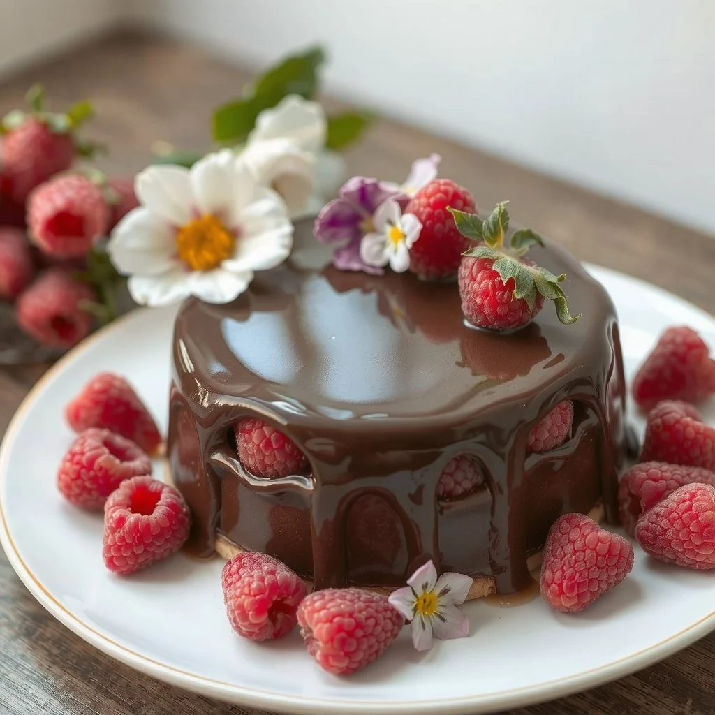 Dessert vegan raffiné