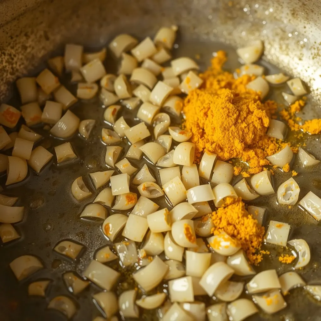 Cuisson des épices