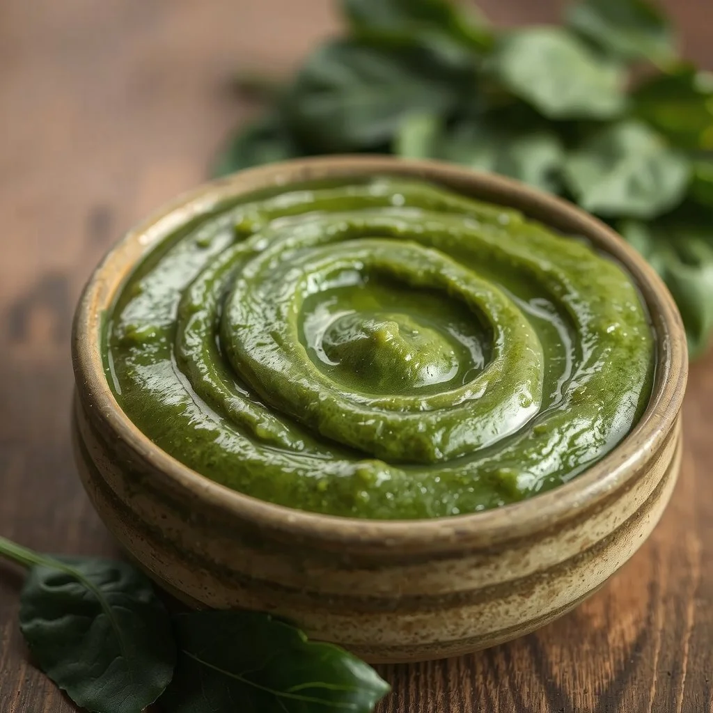Purée dépinards