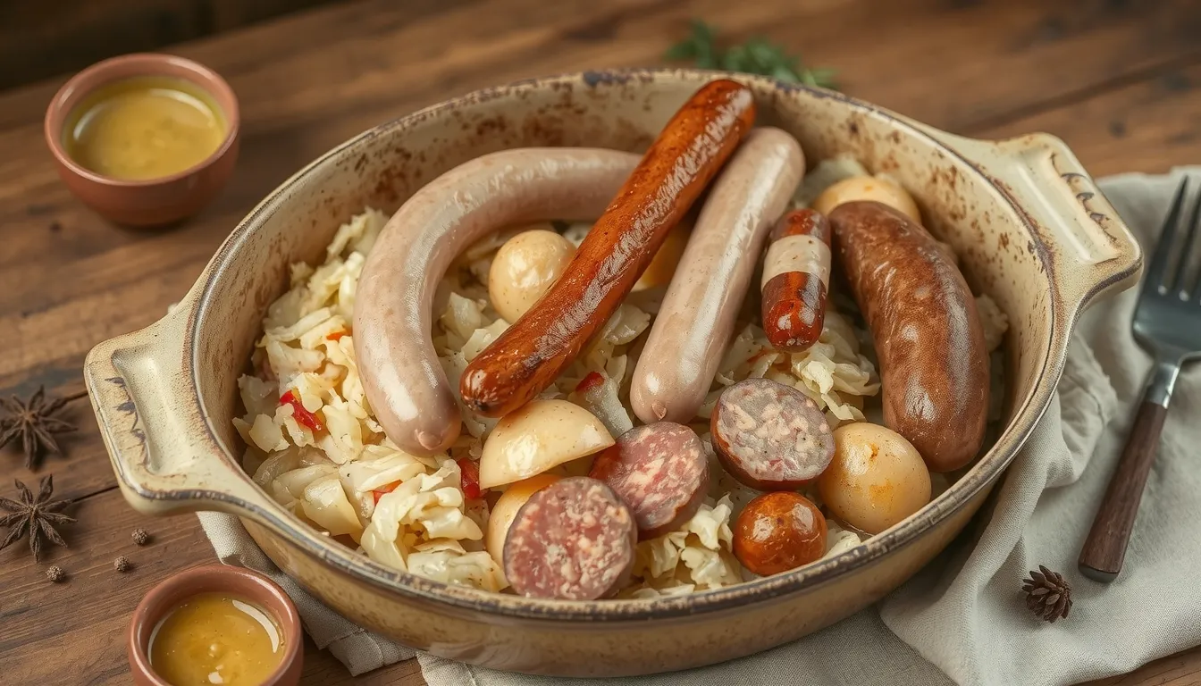 saucisson pour choucroute