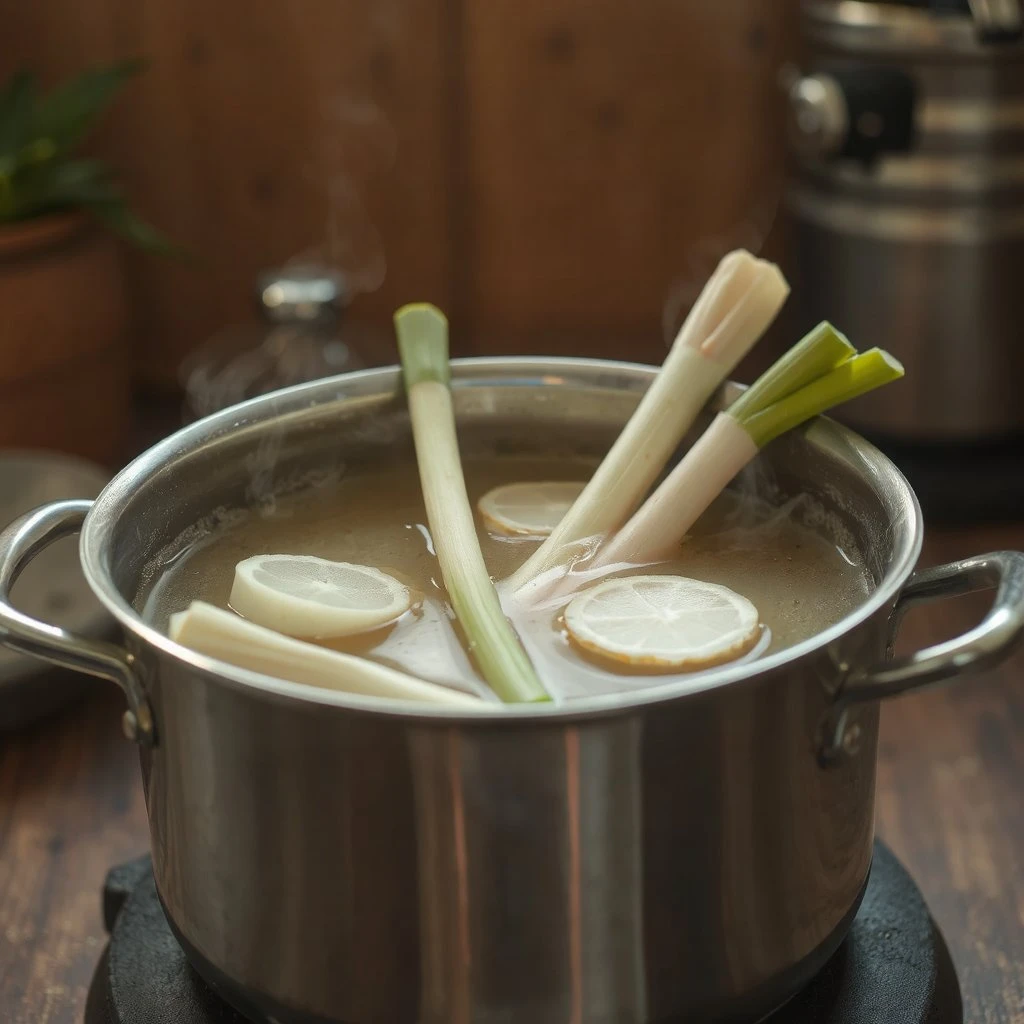 Bouillon parfumé