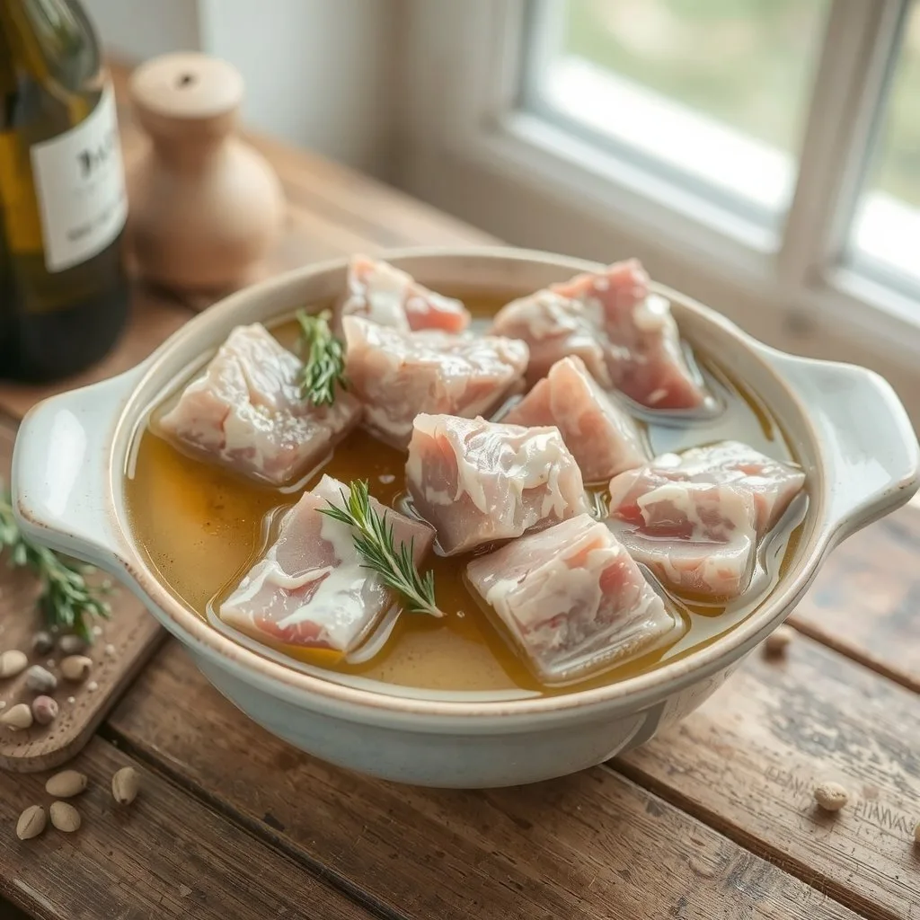 Marinade des viandes