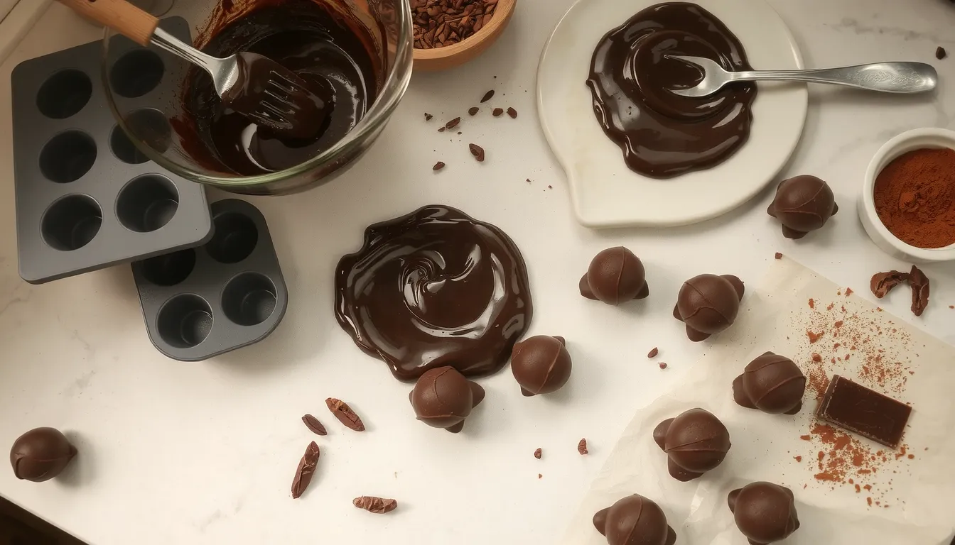 faire des chocolats maison
