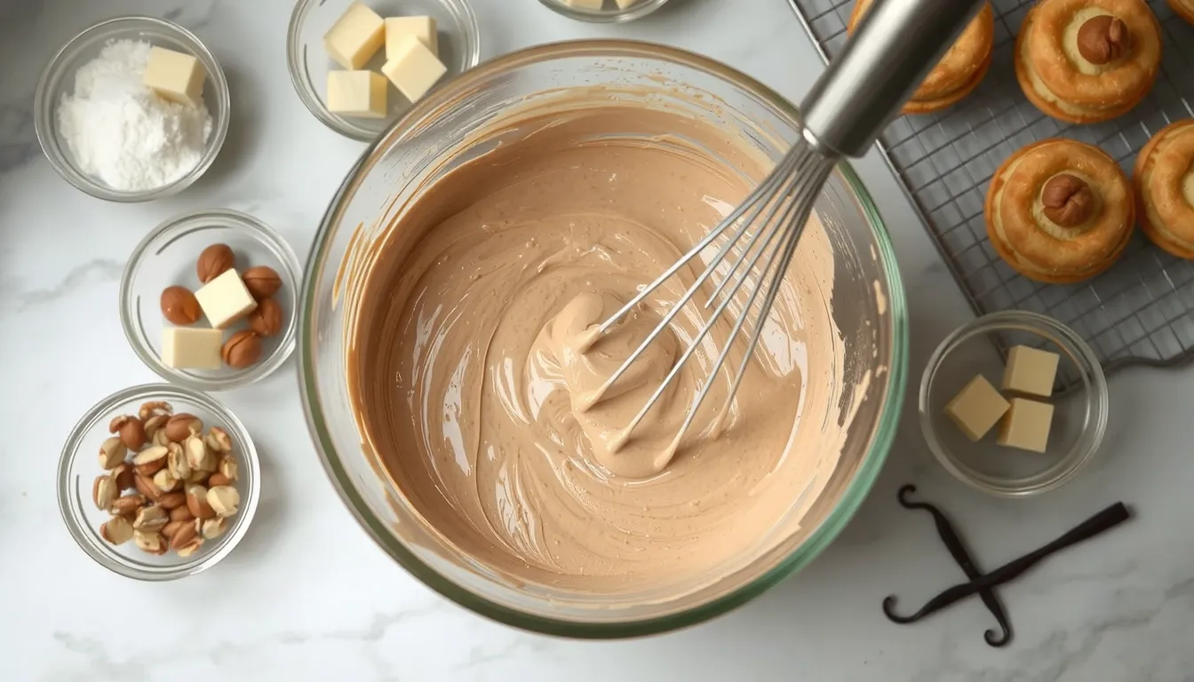 creme au beurre pralinoise