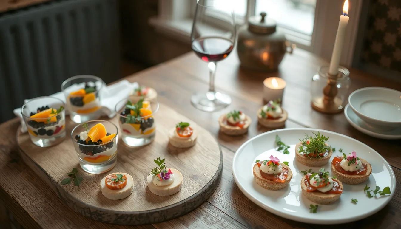 recette entrée originale et raffinée