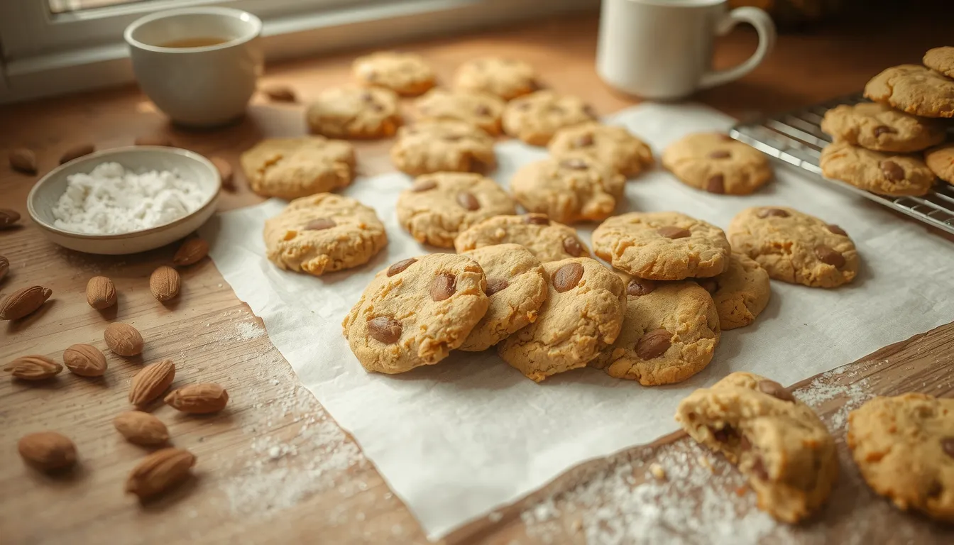 recette croquants aux amandes
